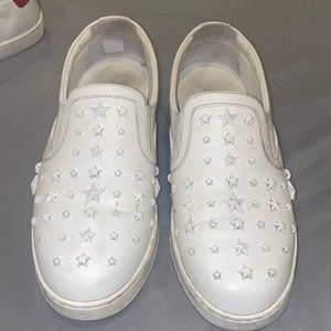 Women’s Jimmy Choo White sneakers size 9